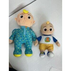 Cocomelon Backpack Plush Dolls Set of 2 Kids Mini Backpacks Licensed 11”